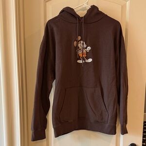 NWOT Brown Unisex Mickey Mouse Sweatshirt
